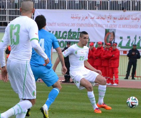Mercredi 5.3.2014 à Blida Amical EN-Solvénie 2-0