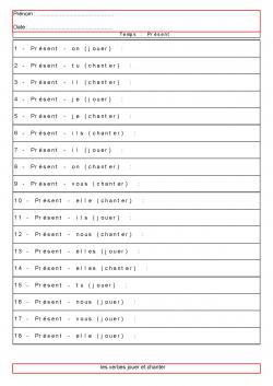 conjugaison