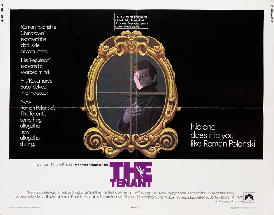 THE TENANT BOX OFFICE USA 1976