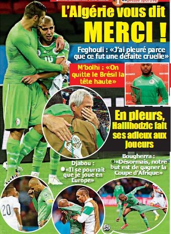Lundi 30.6.2014 à Porto Alegre Allemagne-EN 2-1 après prolongations