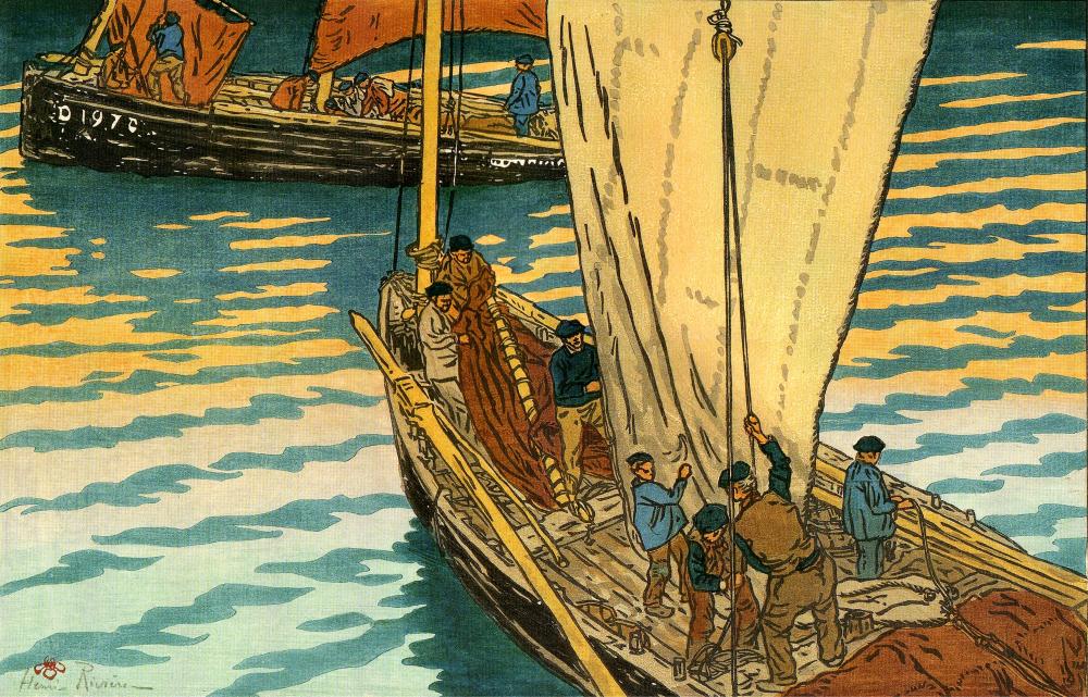 Qimper 2 /   Tréboul : les gravures sur bois d'Henri Rivière