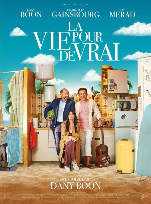 Découvrez le 4ème teaser de "LA VIE POUR DE VRAI" la nouvelle comédie de Dany Boon avec Charlotte Gainsbourg, Kad Merad et Dany Boon - Le 19 avril 2023 au cinéma
