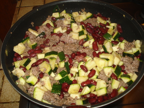 Mes Courgettes façon Chili