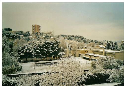 La neige à Marseille