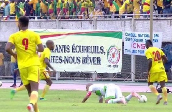 Mardi 16.10.2018 à Cotonou Q.CAN Retour Bénin-EN 1-0