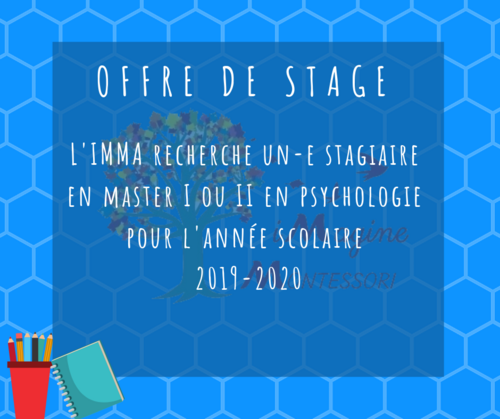 Offre de stage master I ou II en psychologie