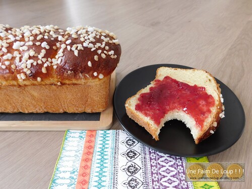 Brioche légère au fromage blanc