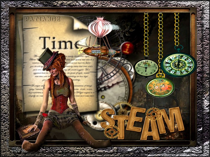 le temps d'un steampunk