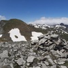 Passage sur le dôme de la Gradillère, devant le pic de la Gradillère