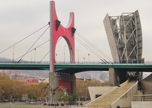 Autour du musée Guggenheim à Bilbao en Espagne (photos)