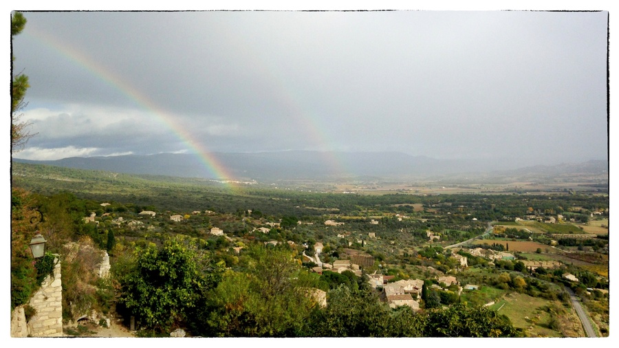 Paysages automnaux du Lubéron