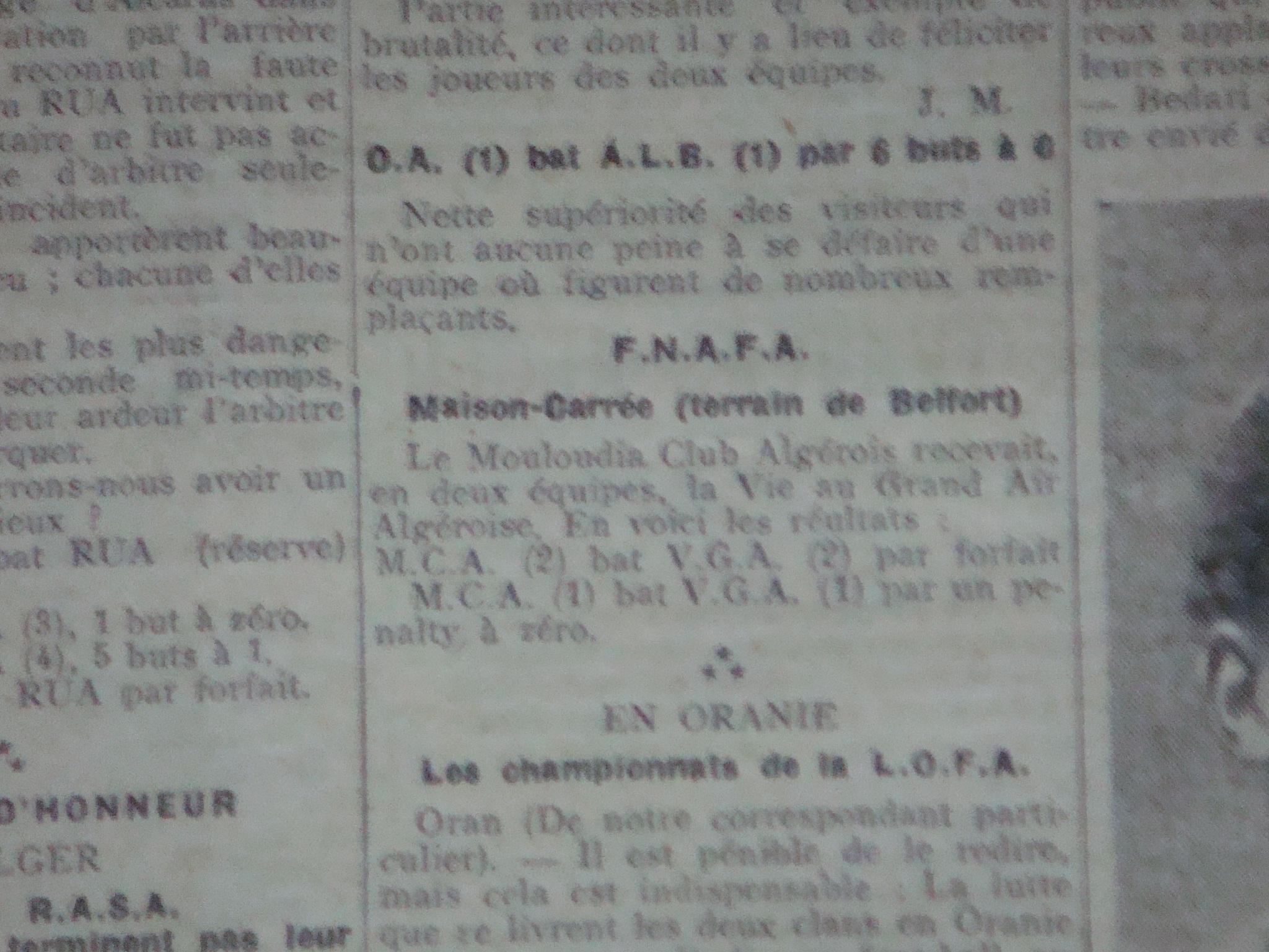 13.11.1927 à Belfort MCA-VGA 1-0