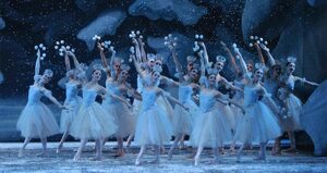 dance ballet snowflakes ballet snow