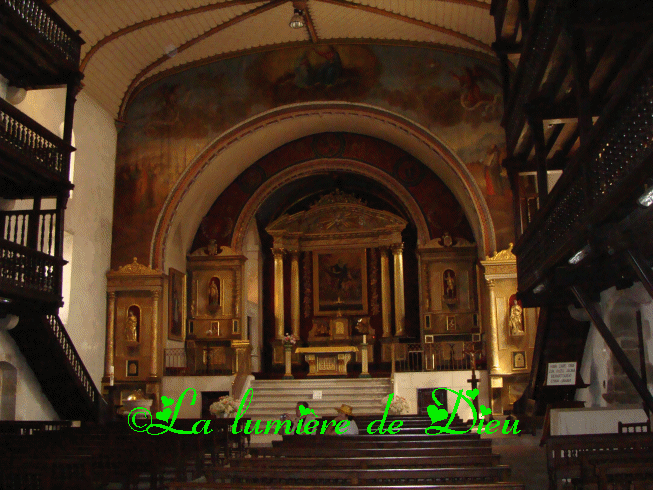 Sare : église saint Martin