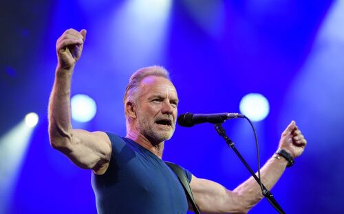 Sting forcé d’annuler un concert à cause d’un souci de santé