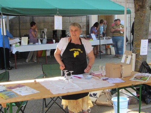 Le marché de Bien Vivre à la Campagne a eu lieu à Laignes le 21 juillet...