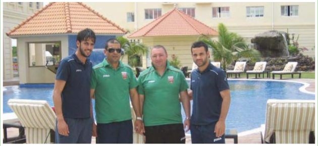 21.4.2011 le MCA en Angola pour jouer l'inter club