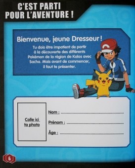 Carnet dresseur Pokémon - Pokemon