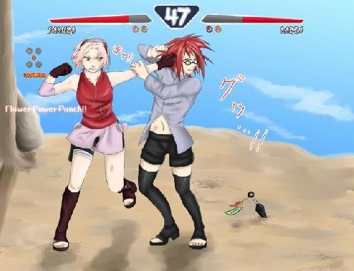 Sakura VS Karin