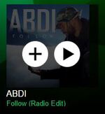 Abdi : son dernier single Follow en téléchargement sur m.Mplay3