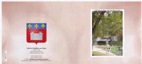 De beaux timbres à acquérir en Mairie de Châtillon sur Seine