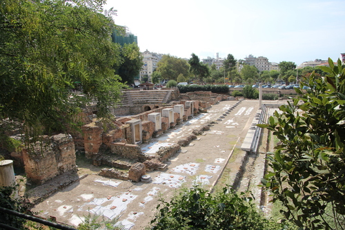 Thessalonique, le forum romain