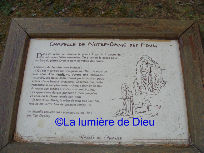 Le Laus : la chapelle de Notre-Dame des Fours
