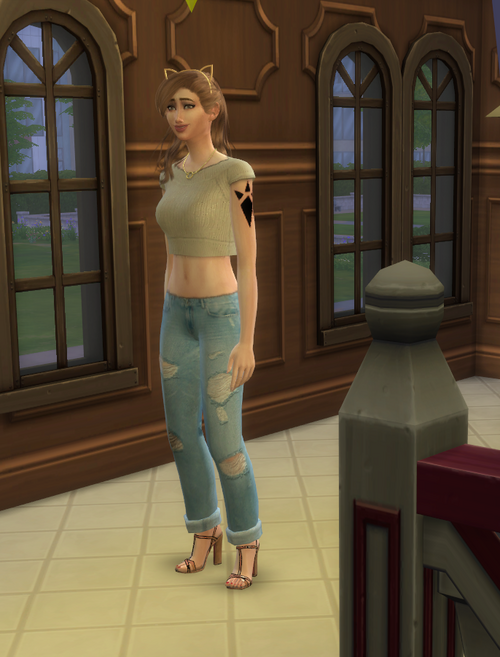 Sims 4 : MLLE Charlotte