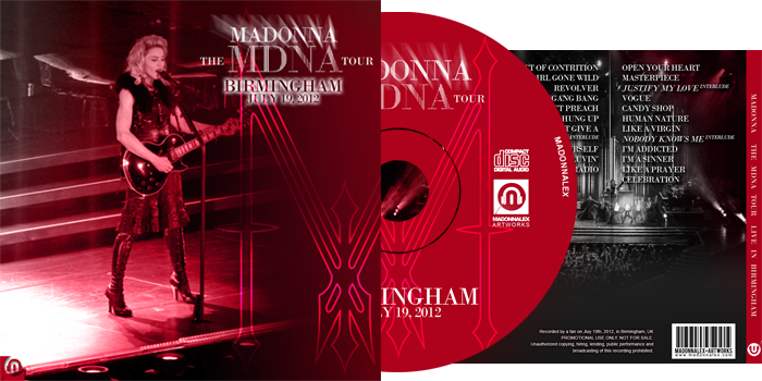 The MDNA Tour - Audio Live in Birmingham
