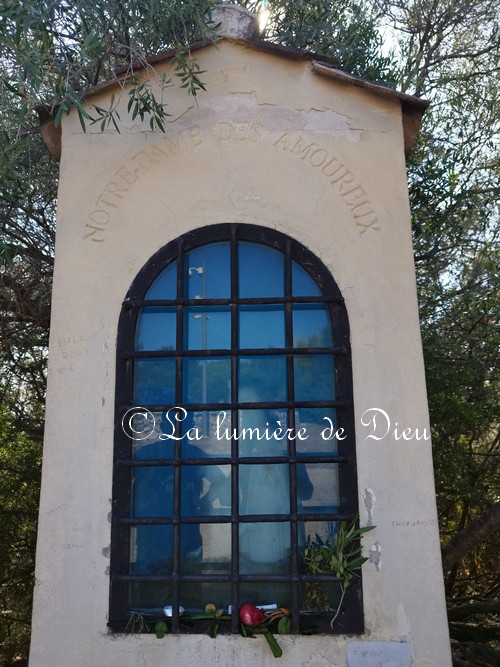Antibes, l'oratoire Notre-Dame des amoureux de Raymond Peynet