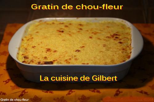 Gratin de chou-fleur