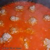 boulettes de boeuf aux épices et sauce tomate