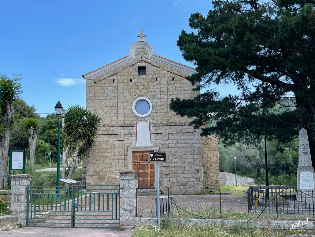 L'église San Giovanni Battista - Grossa - Corse