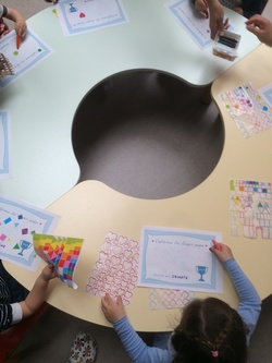 Diplôme "Super Papa" (activité collective de crèche) - Fête des pères 2016