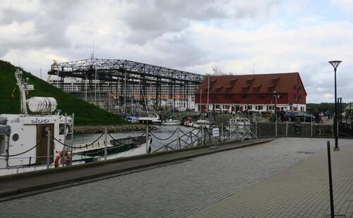 Trajet de la place du Théâtre au terminal de croisières à Klaipeda