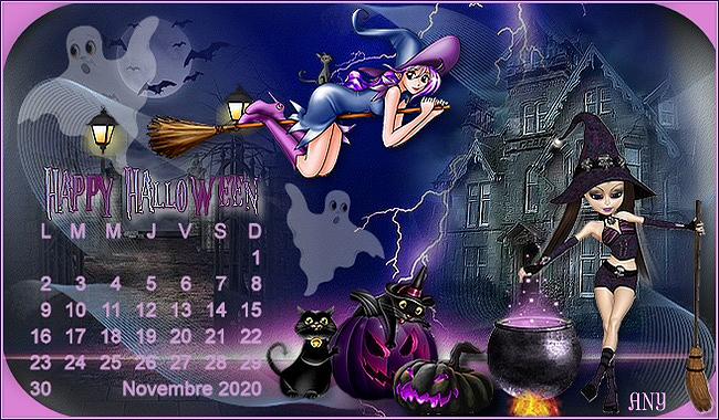 Défi calendrier Novembre 2020 chez Moriel