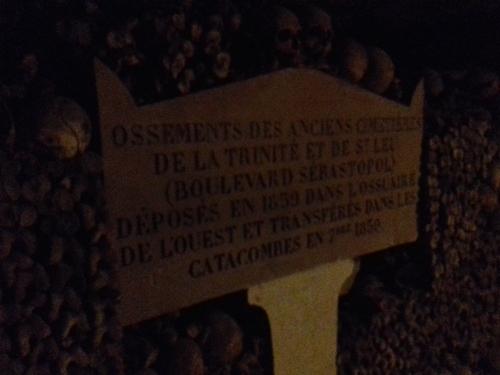 Les catacombes de Paris