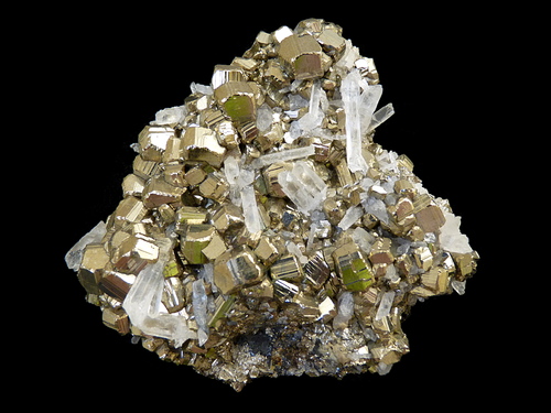 Pyrite avec Quartz