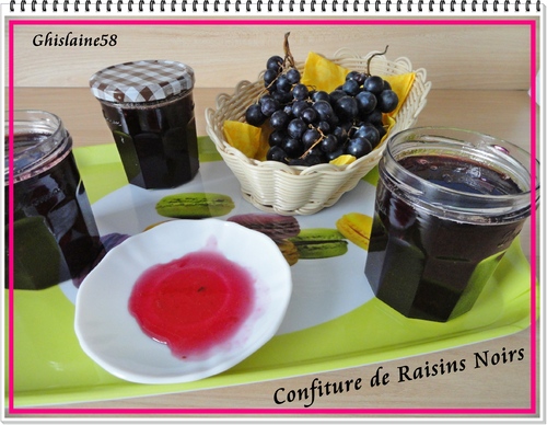 Confiture de Raisins Noirs (2ème)
