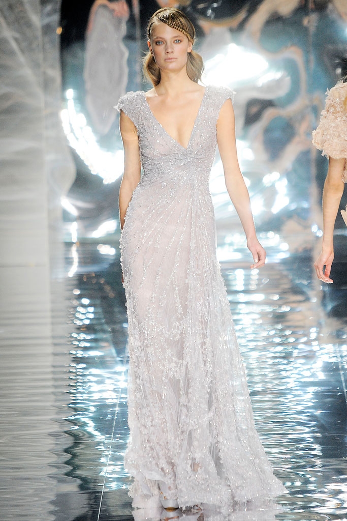 Robe haute couture Elie Saab!