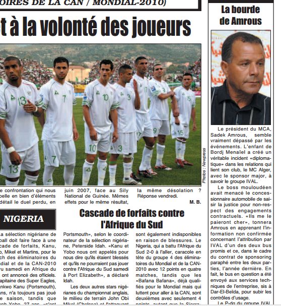 Conflit Amrous-IVAL le sponsor concessionnaire automobile