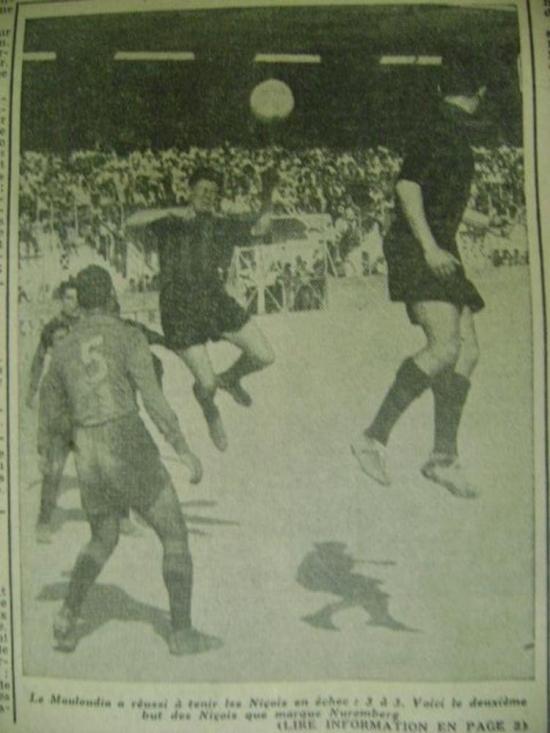 Samedi 14.5.1955 Amical MCA-OGC Nice 3-3