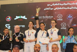 DAHLEB Aicha Narimène 2022 Championne d'Algérie avec le MCA