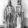 Sindy Libby Keahbone (Kiowa) and Hannah Keahbone (Kiowa), Oklahoma City, ca. 1930.
