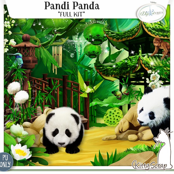 kit pandi panda de kittyscrap