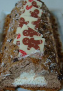 BÛCHE MOUSSE 3 CHOCOLATS