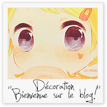 Décorations pour blog