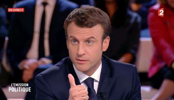 Emmanuel Macron, lors de la dernière campagne présidentielle.