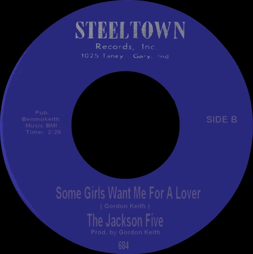 The Jackson 5 : " The Steel Town Sessions Their First Recording From 1965-1967 " Almafame Records ALMACD2 [ UK ]