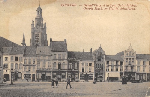 Roulers - Grand'Place et la Tour St-Michel